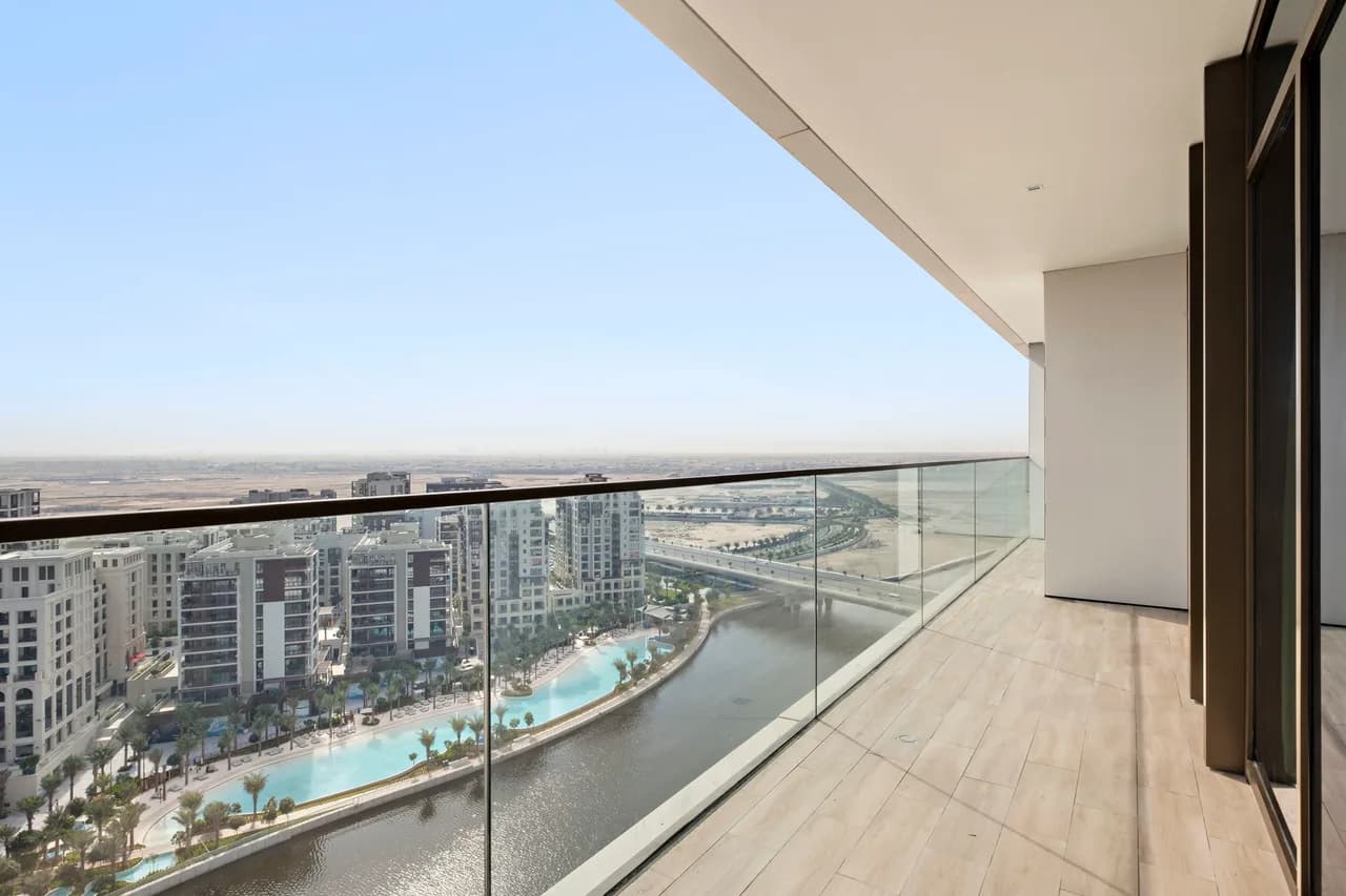 Lagoon View Two Bedroom Villa in Creek Harbour Dubai photo 3