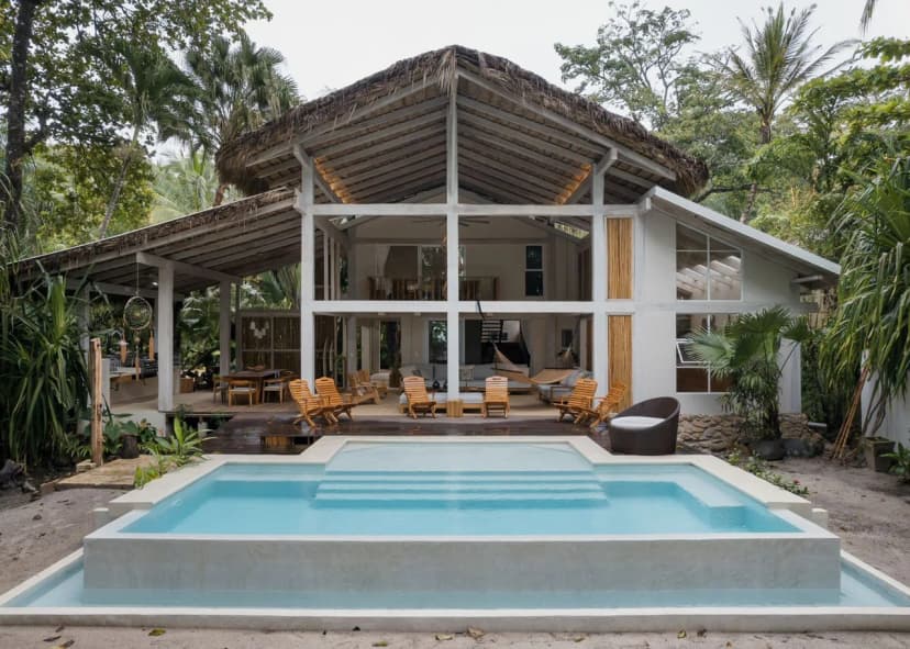 Gorgeous beachfront villa with private pool