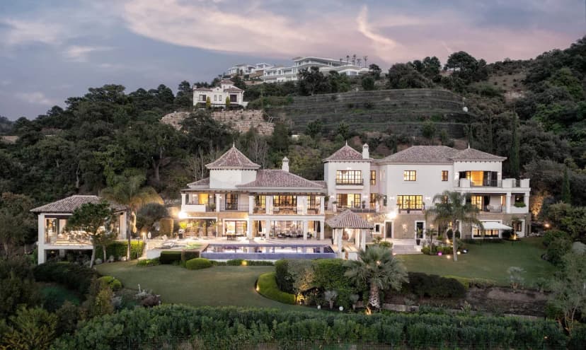 Marbella Retreat with Cinema, Spa and Golf