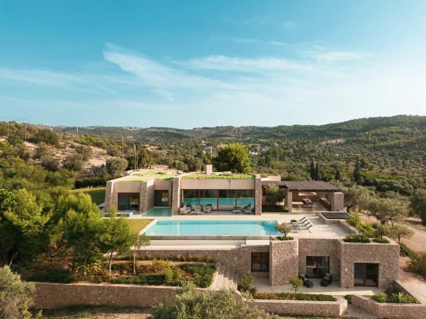 Porto Heli Villa With Phenomenal Panoramic Views