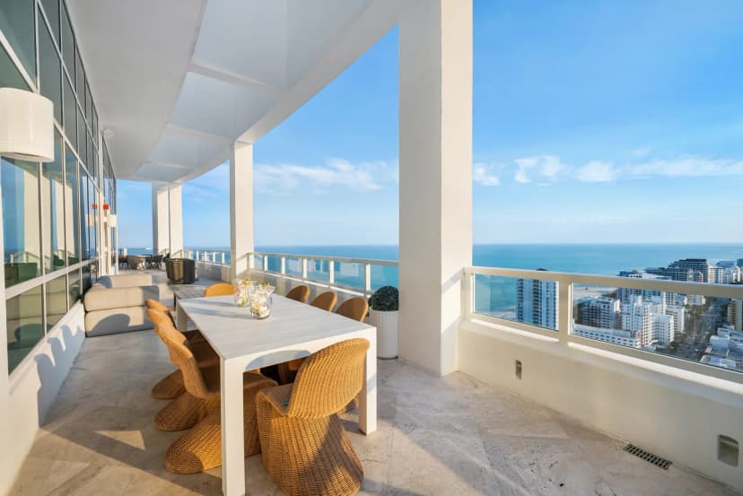 Beachfront Penthouse in Miami Beach