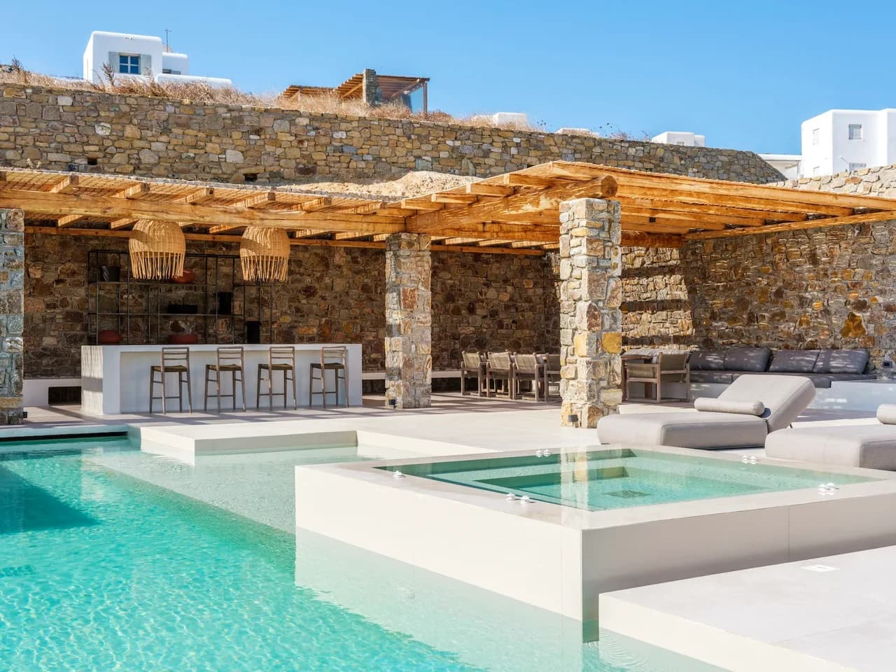 Secluded 6 Bedroom Sanctuary Overlooking Mykonos Town photo 4