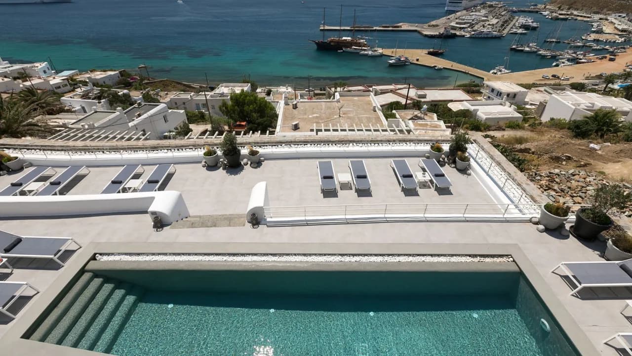 High-end Designed Villa Overlooking Ornos Bay