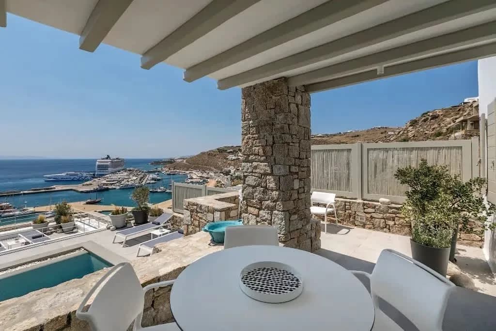 Unique Cycladic Villa With Sea and Sunset Views photo 5