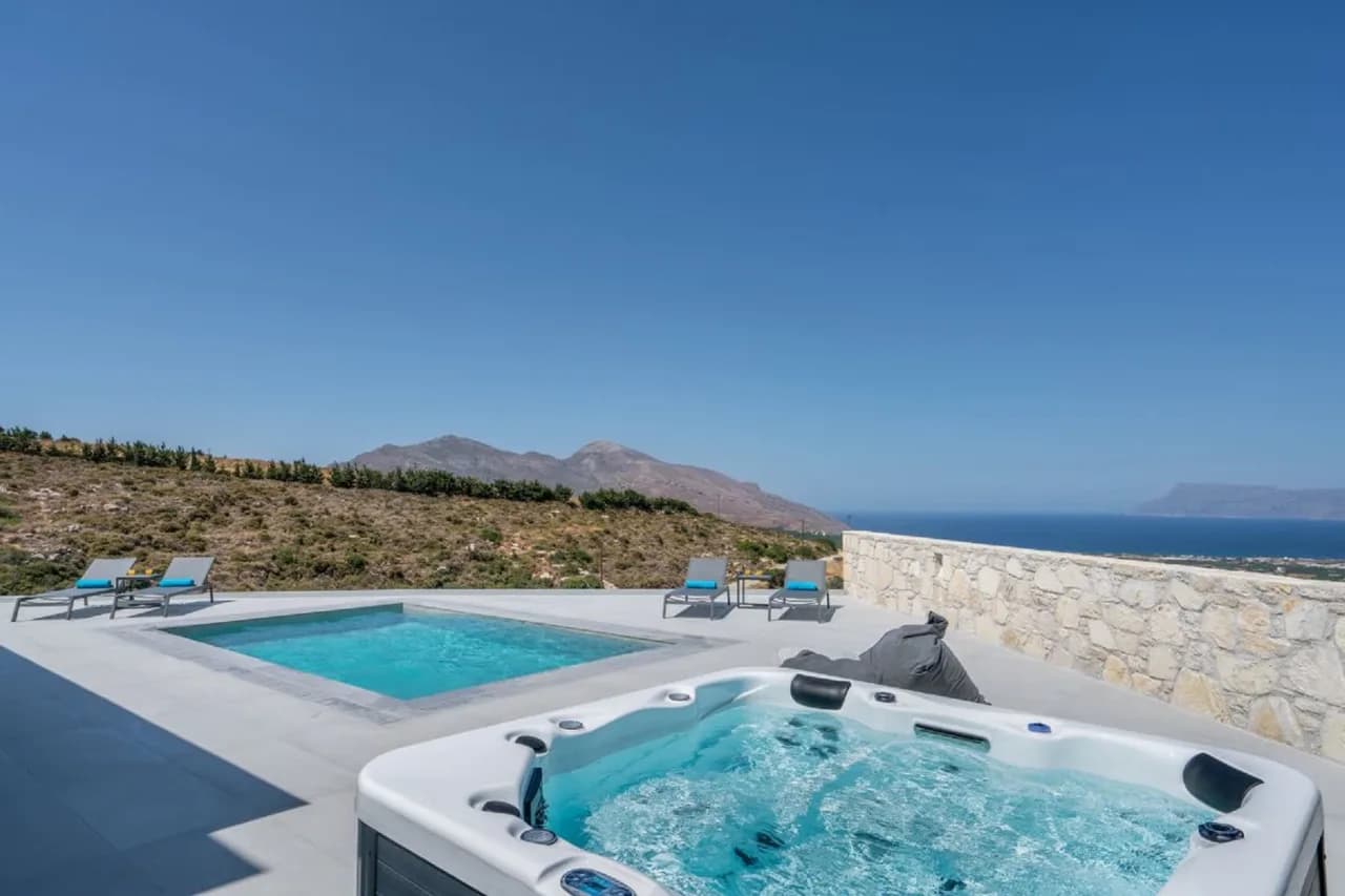 Sophisticated Hideaway Villa Delight Chania Pools photo 4