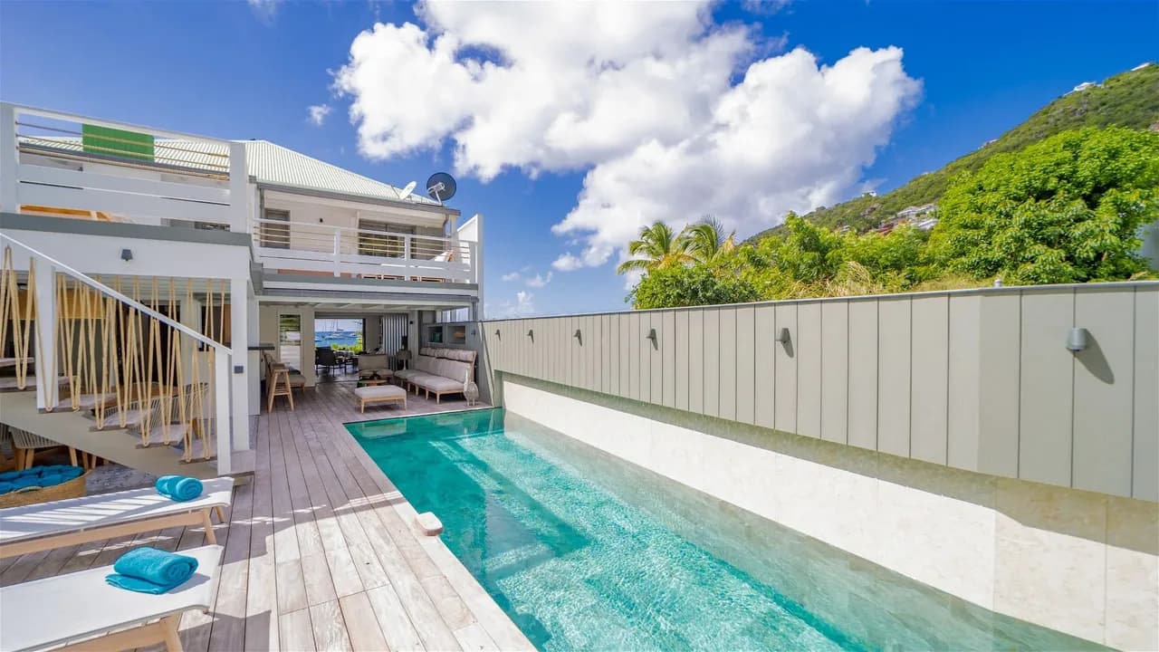 Heated Pool & Spectacular Views Villa in Corossol