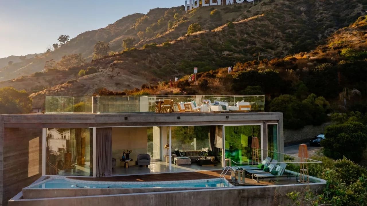 Exceptional Architectural Home in Hollywood Hills