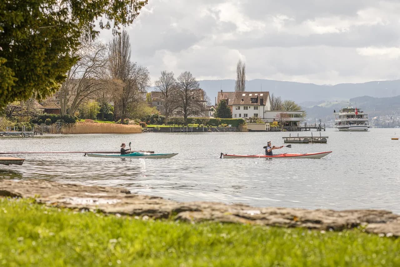 Lakeside Paradise With Private Garden in Zurich photo 5