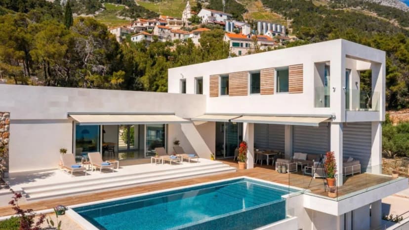 Villa With Spectacular Sea Views in Sveta Nedjelja