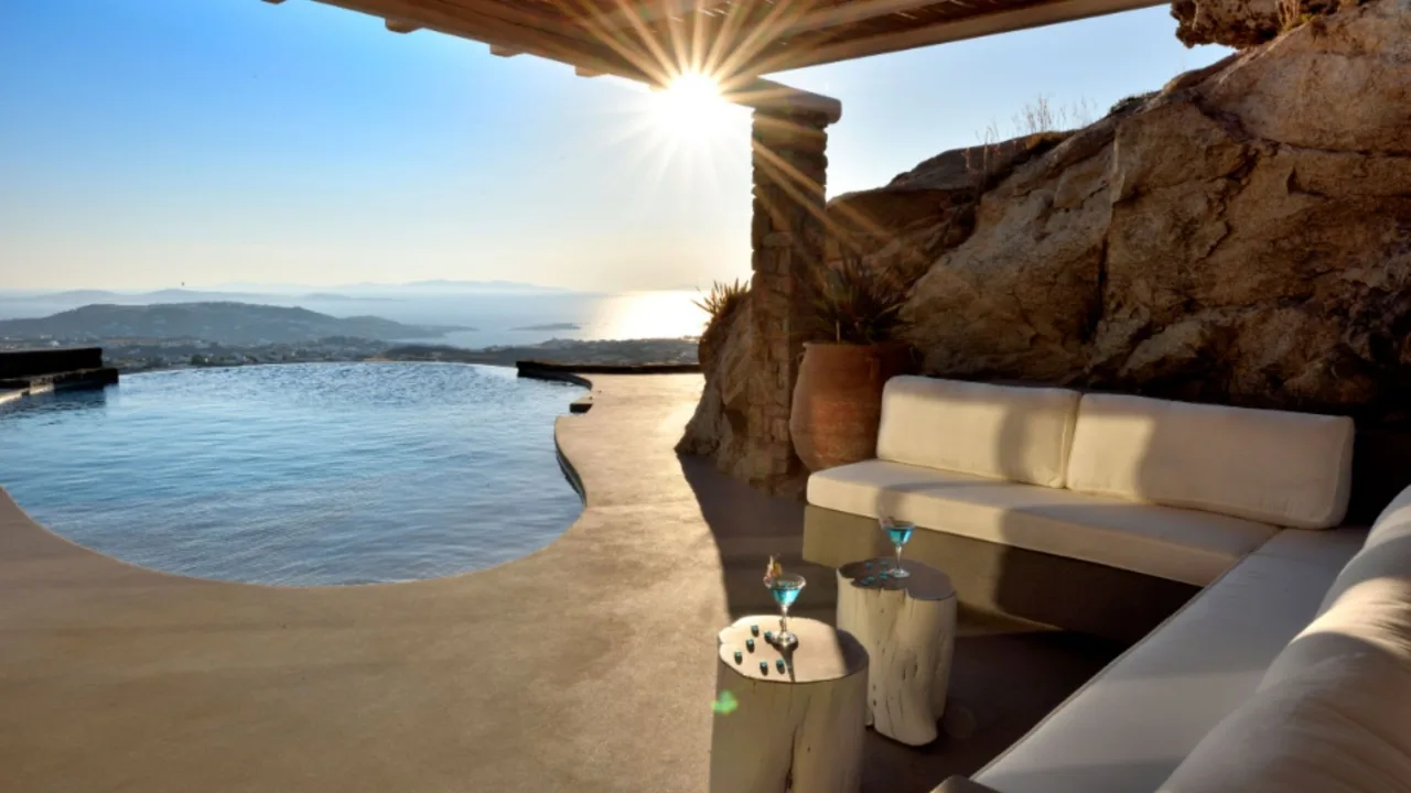 Seaview Mykonos Villa Poolside Paradise photo 4