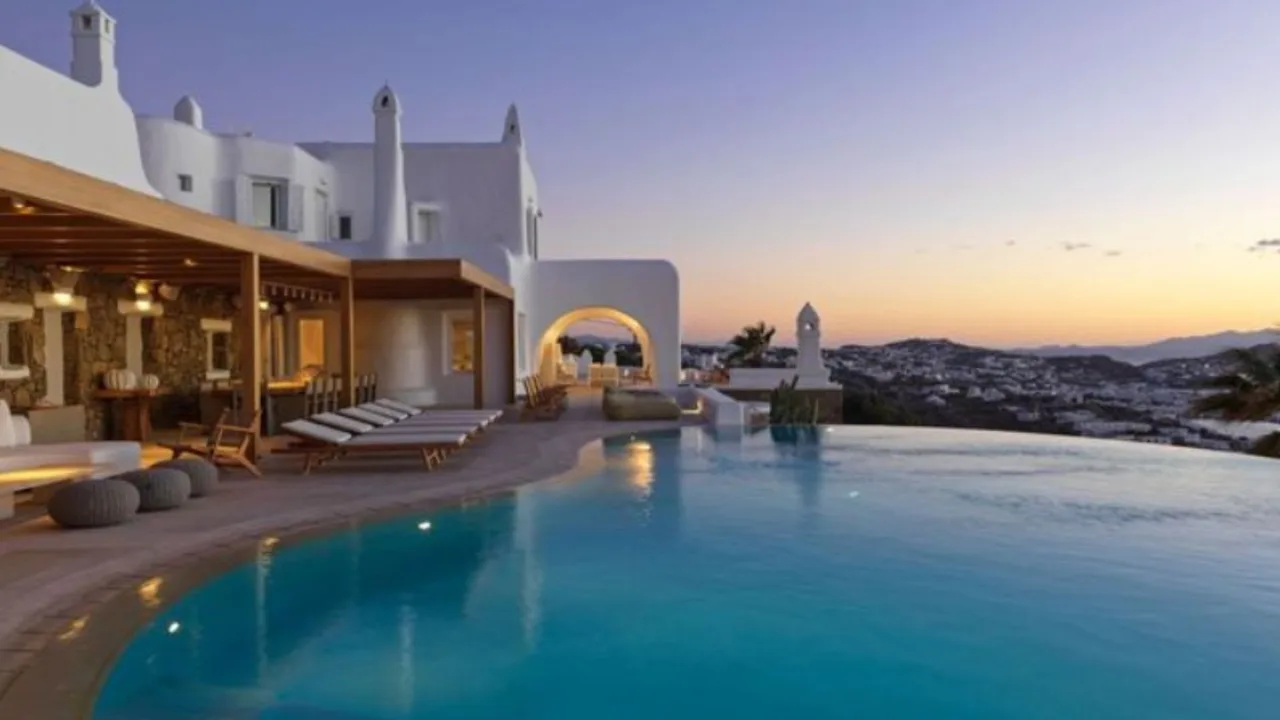 Ultra Luxury Sunset View Villa Overlooking Mykonos photo 2