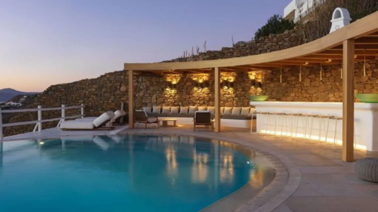 Ultra Luxury Sunset View Villa Overlooking Mykonos photo 3