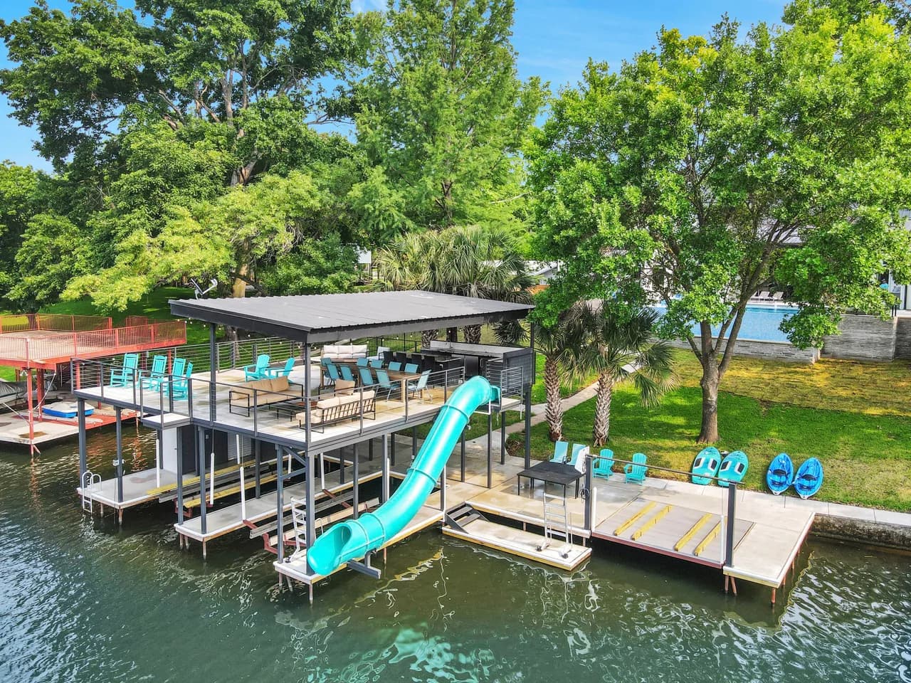 Waterfront Six Bedroom Villa in Burnet Texas photo 4