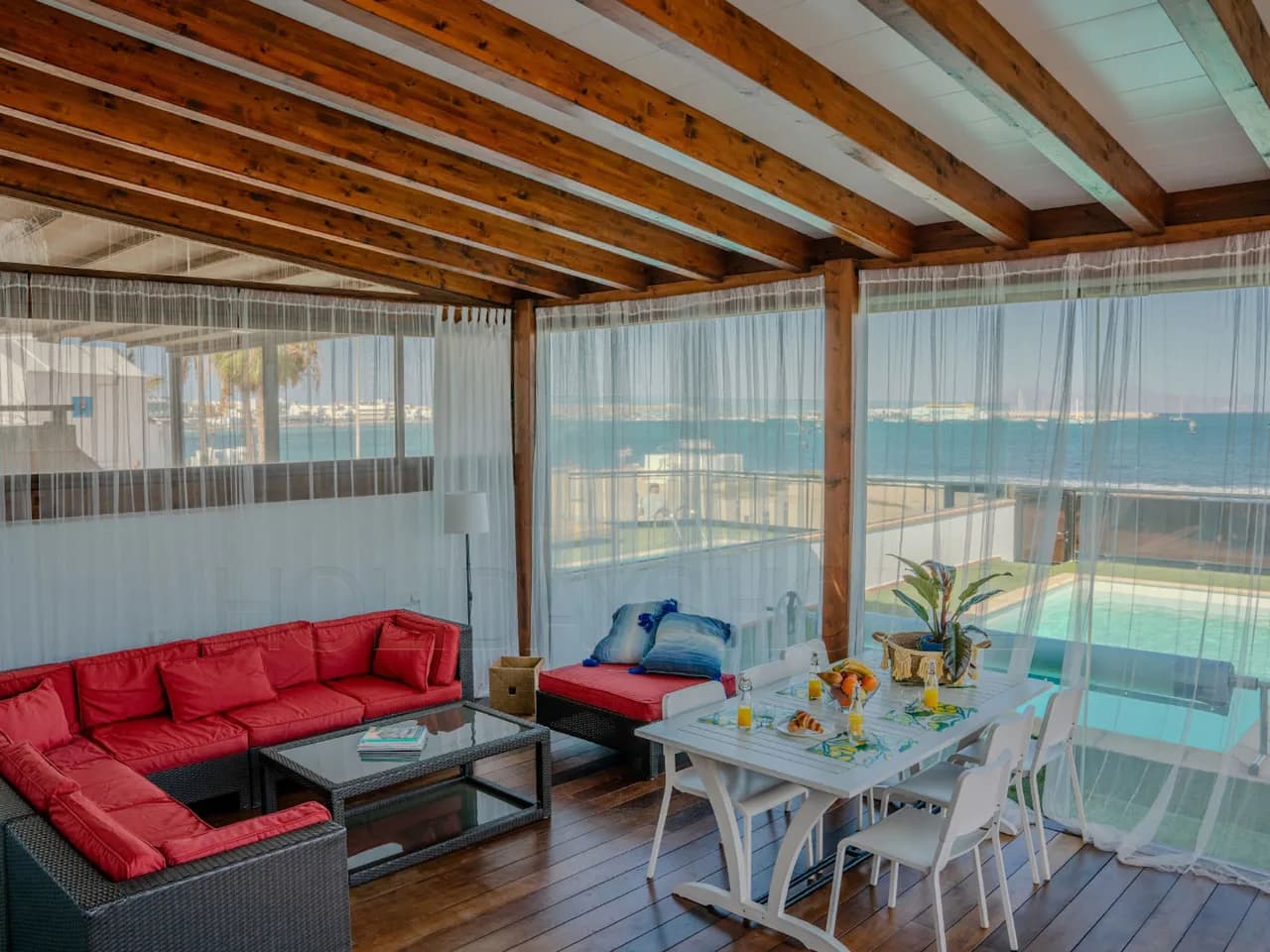 Beachfront Serenity with Private Pool in Corralejo photo 2