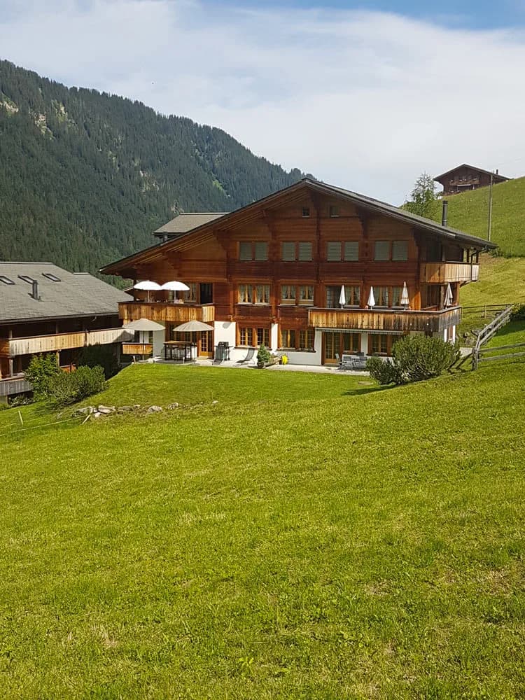 Stunning Gstaad Apartment With  Mountain Views