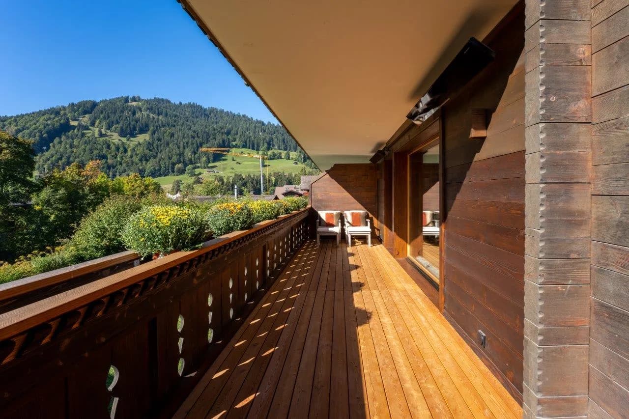 Apartment in the Heart of Gstaad Near Promenade