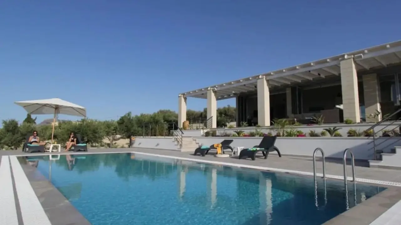 Cretan Luxe Villa With Breathtaking Aegean Seaview photo 4