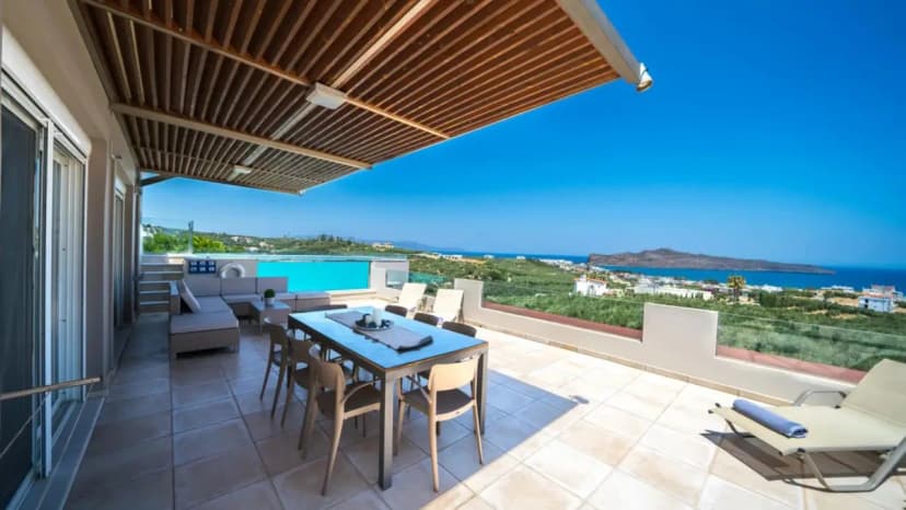 Modern Retreat Overlooking Lush Olive Groves