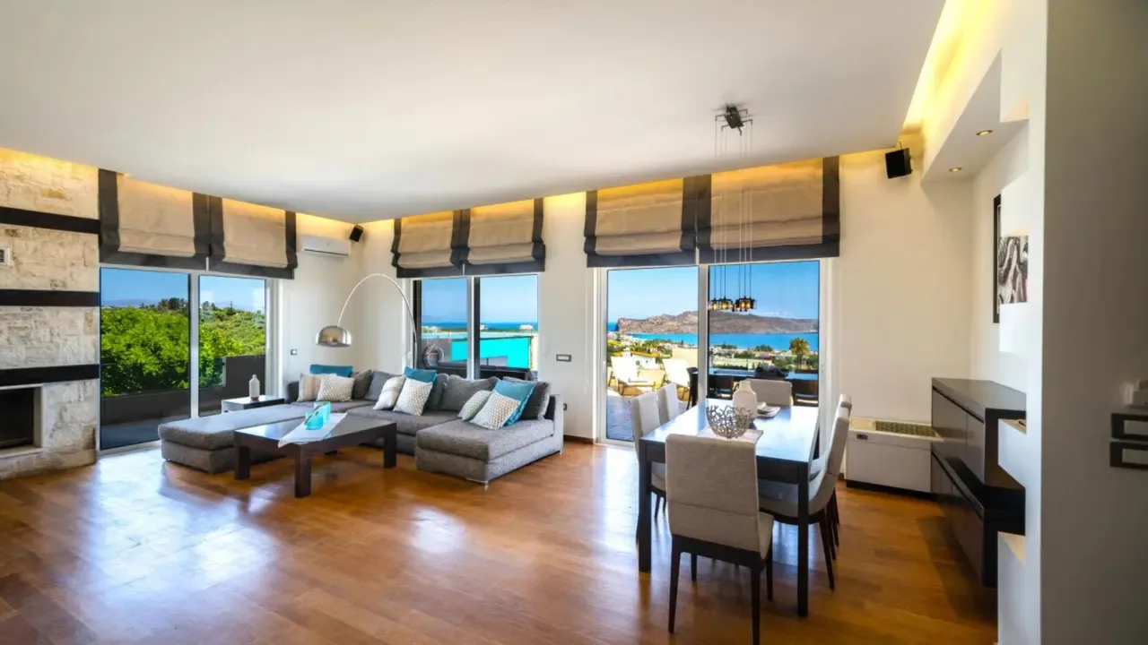 Modern Retreat Overlooking Lush Olive Groves photo 2