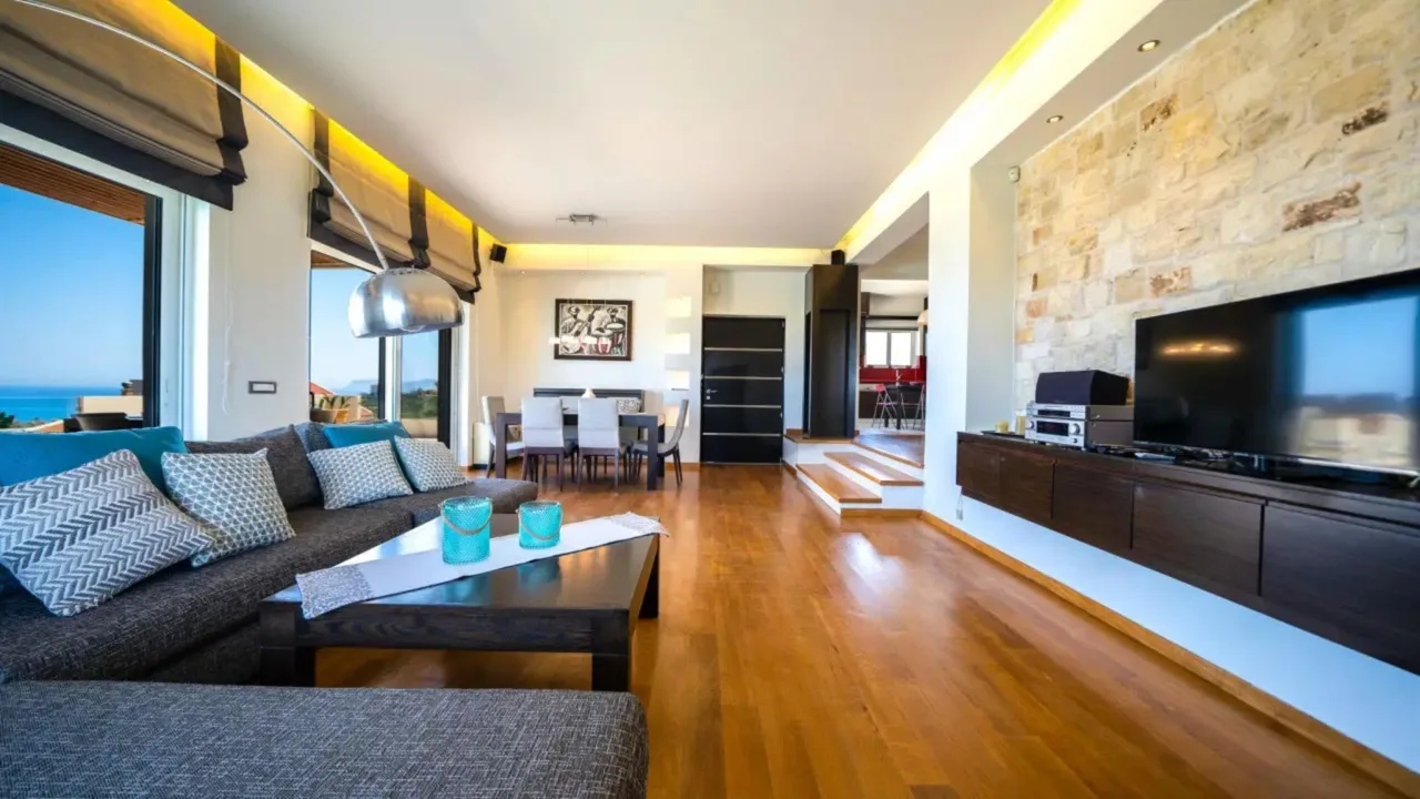 Modern Retreat Overlooking Lush Olive Groves photo 3