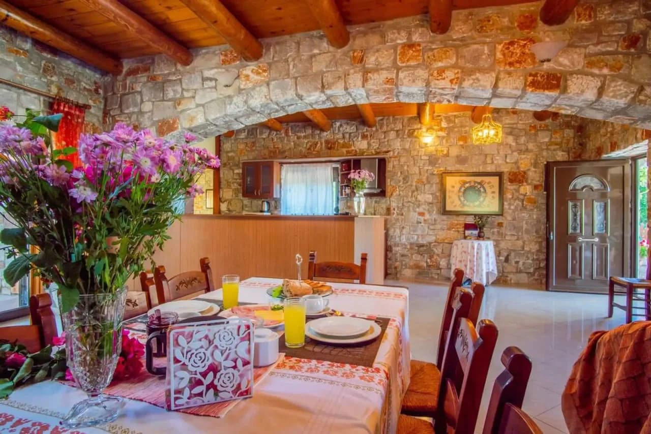 Two-Floor Traditional Stone Villa