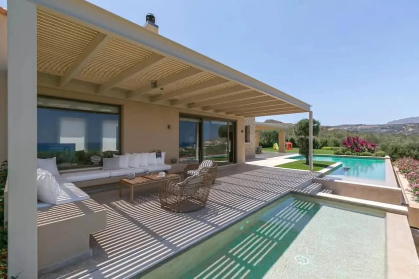 Lavish Villa with Pool, Gym, and Beach Proximity