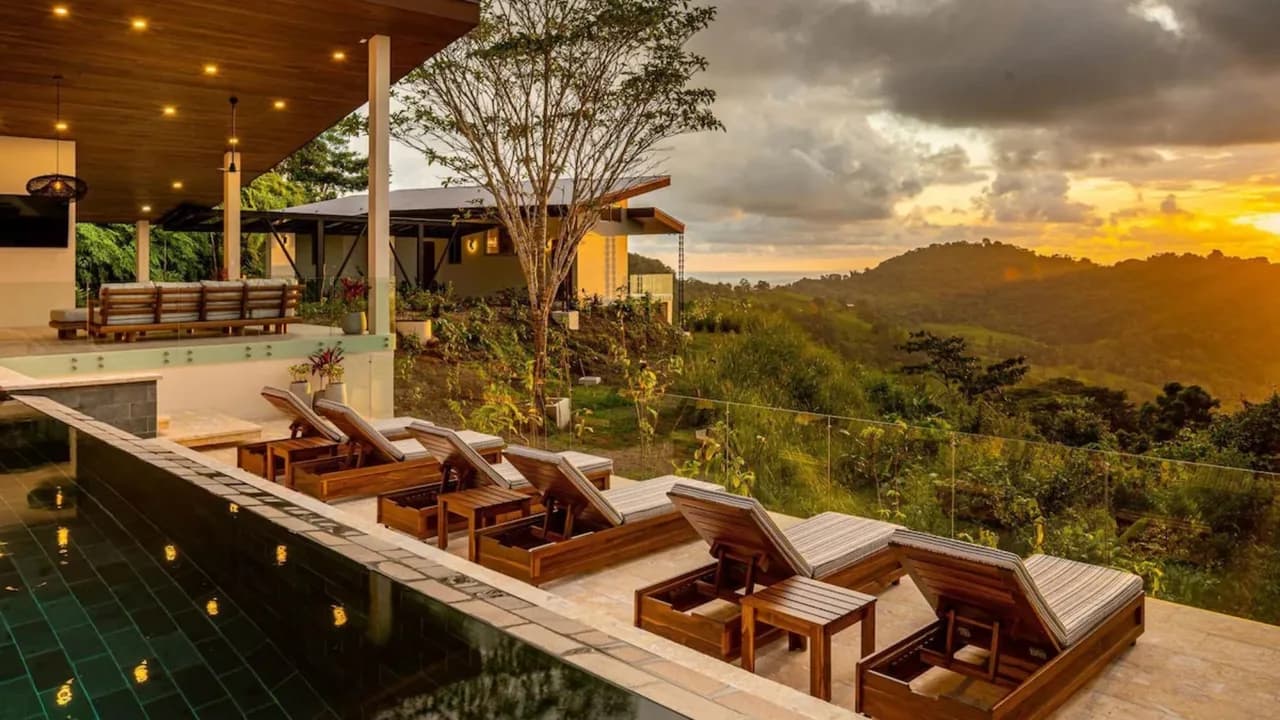 Modern Villa Perched on a Hill Overlooking Ocean photo 2