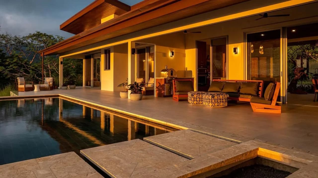 Modern Villa Perched on a Hill Overlooking Ocean photo 3