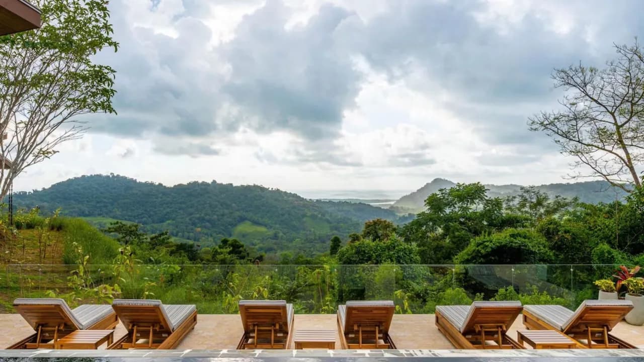 Modern Villa Perched on a Hill Overlooking Ocean photo 5