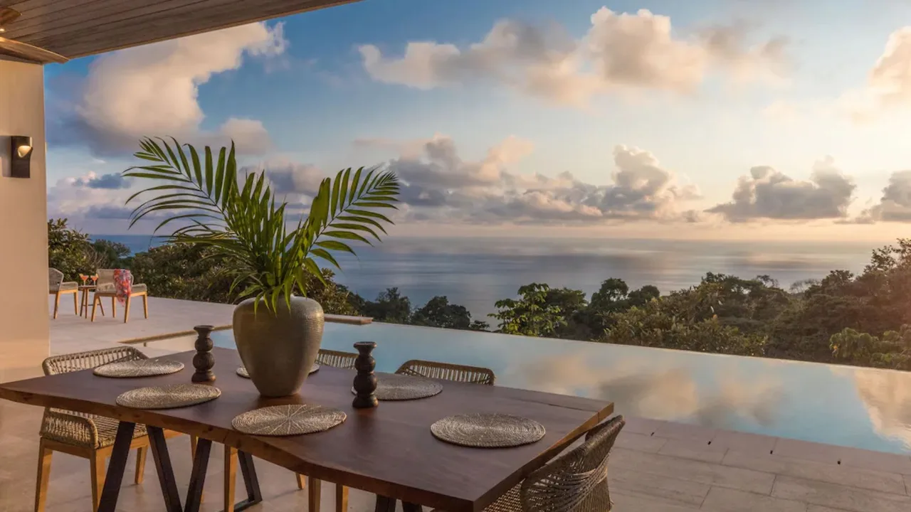 Contemporary Mountain Villa With Infinity Pool
