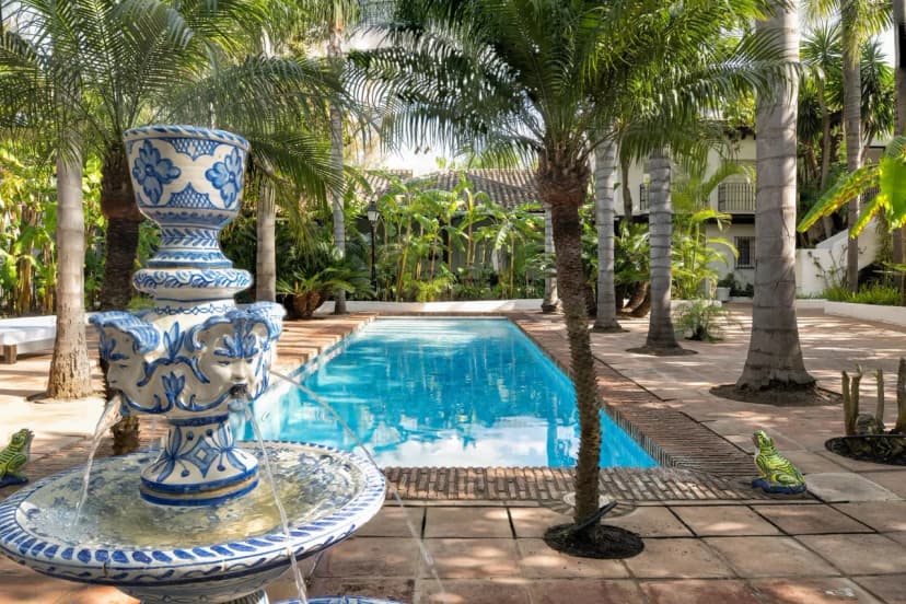 Andalusian-style Luxury Beach Front Villa