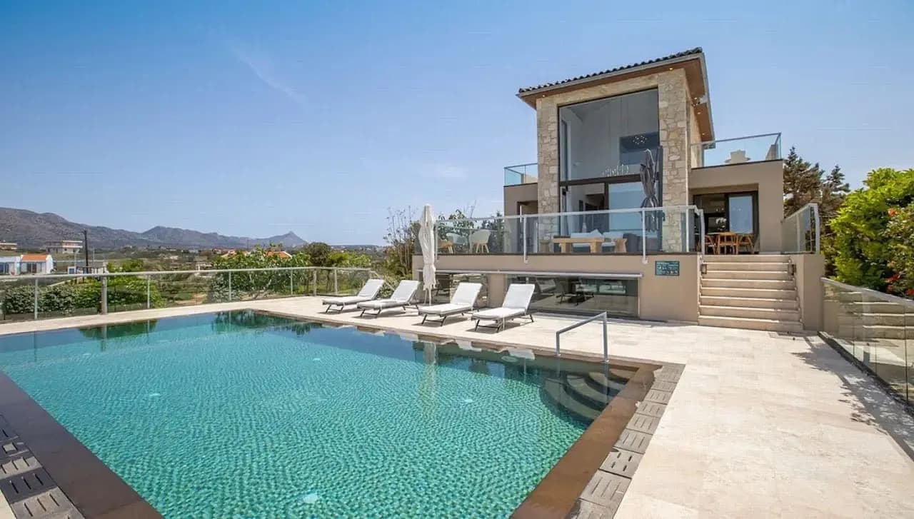 Majestic Seafront Retreat with Swimming Pool
