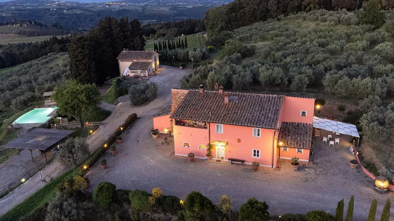Scenic Chianti Villa With Private Pool