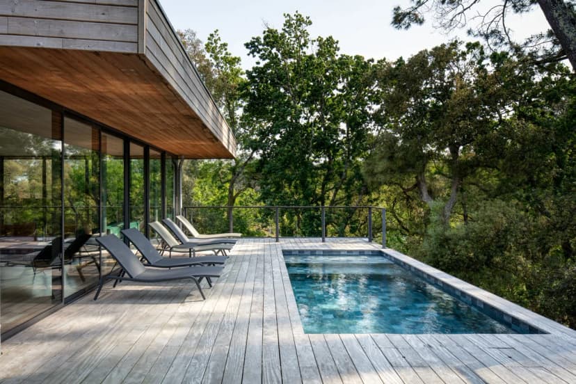 Modern Villa Located On The Edge Of The Forest