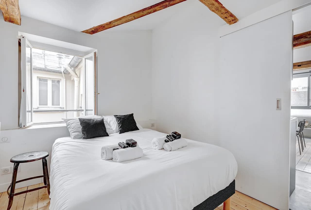 Chic One Bedroom Retreat in Central Paris photo 4