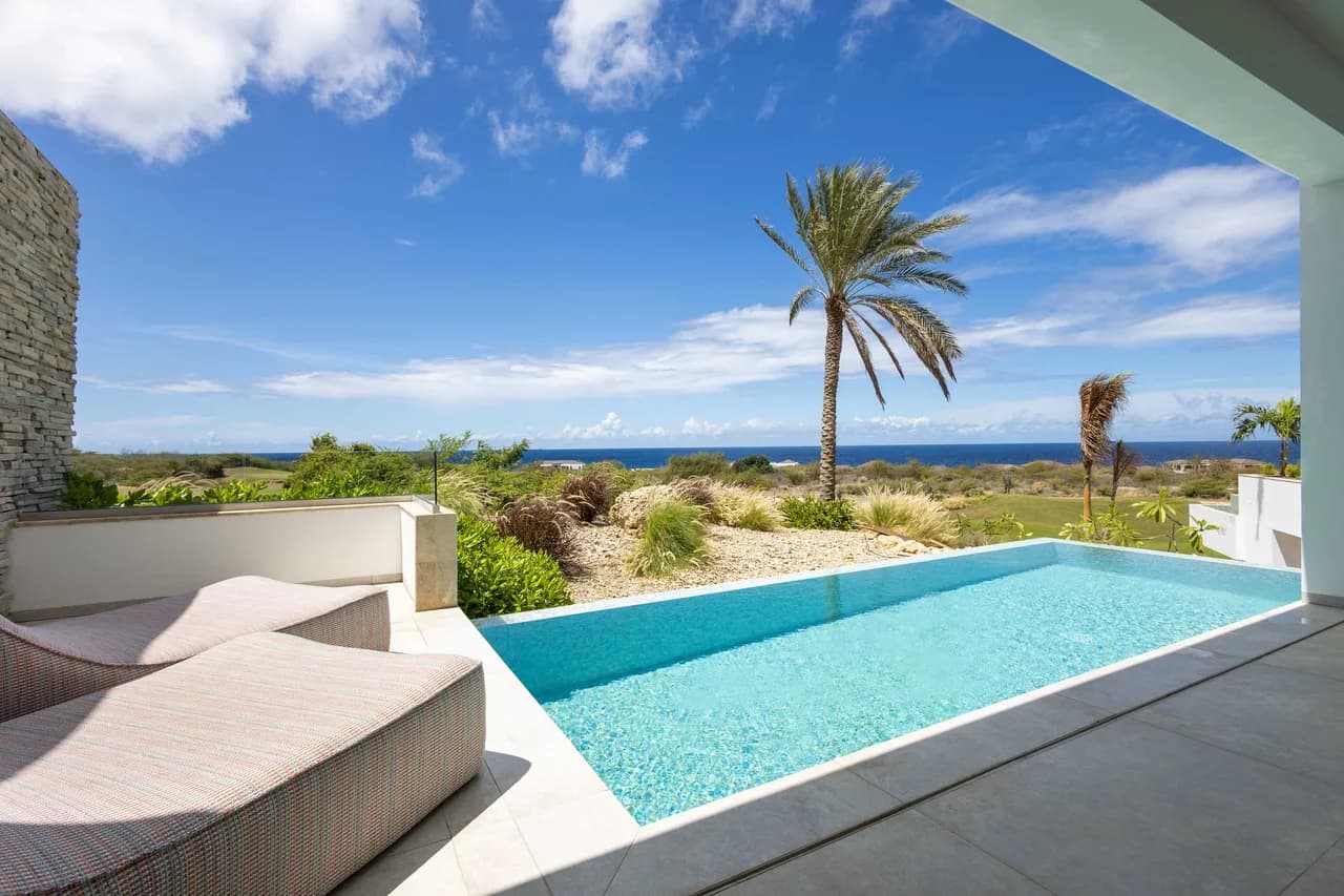 Beachfront Two Bedroom Villa in Sint Michiel