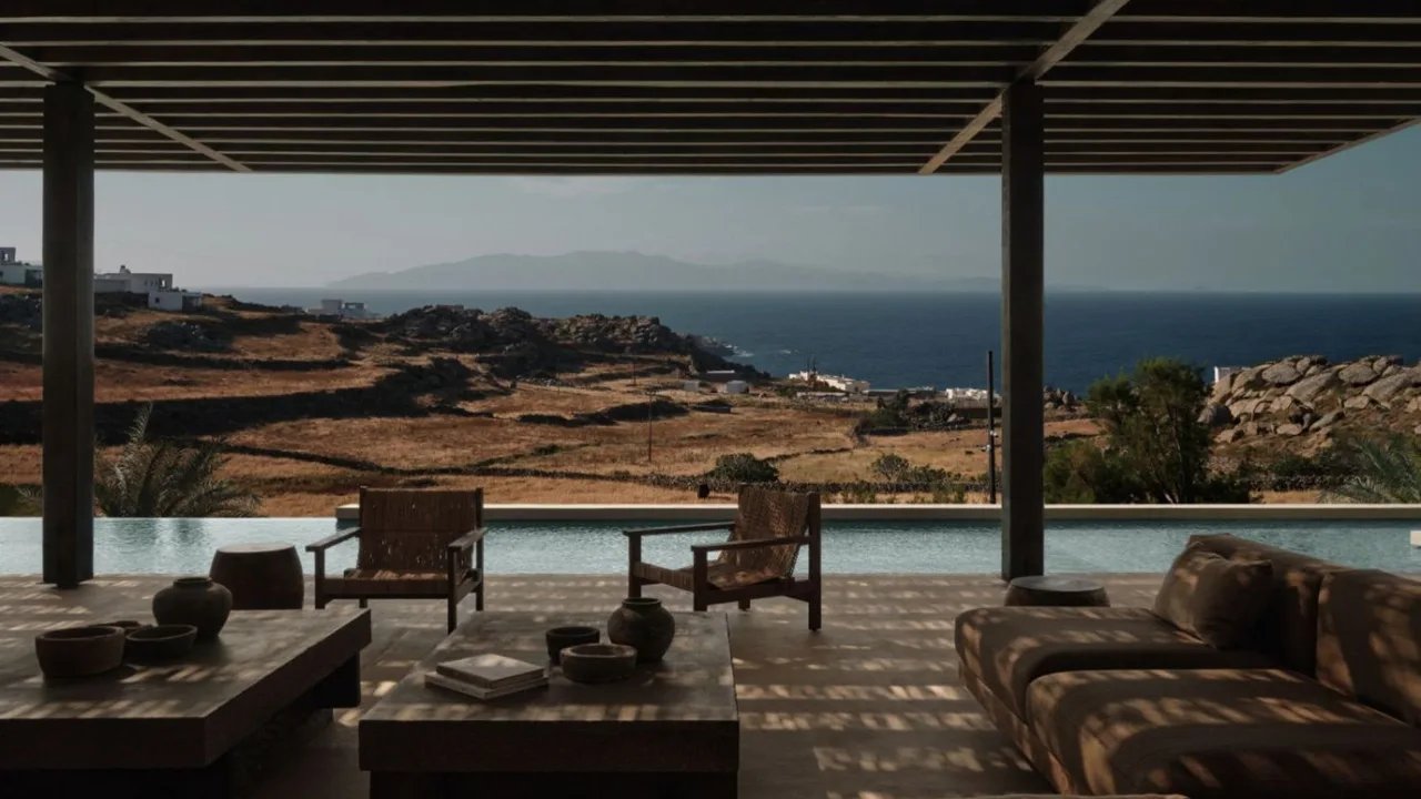 Ideal Mykonian Villa with Mesmerizing Sunset Views photo 5