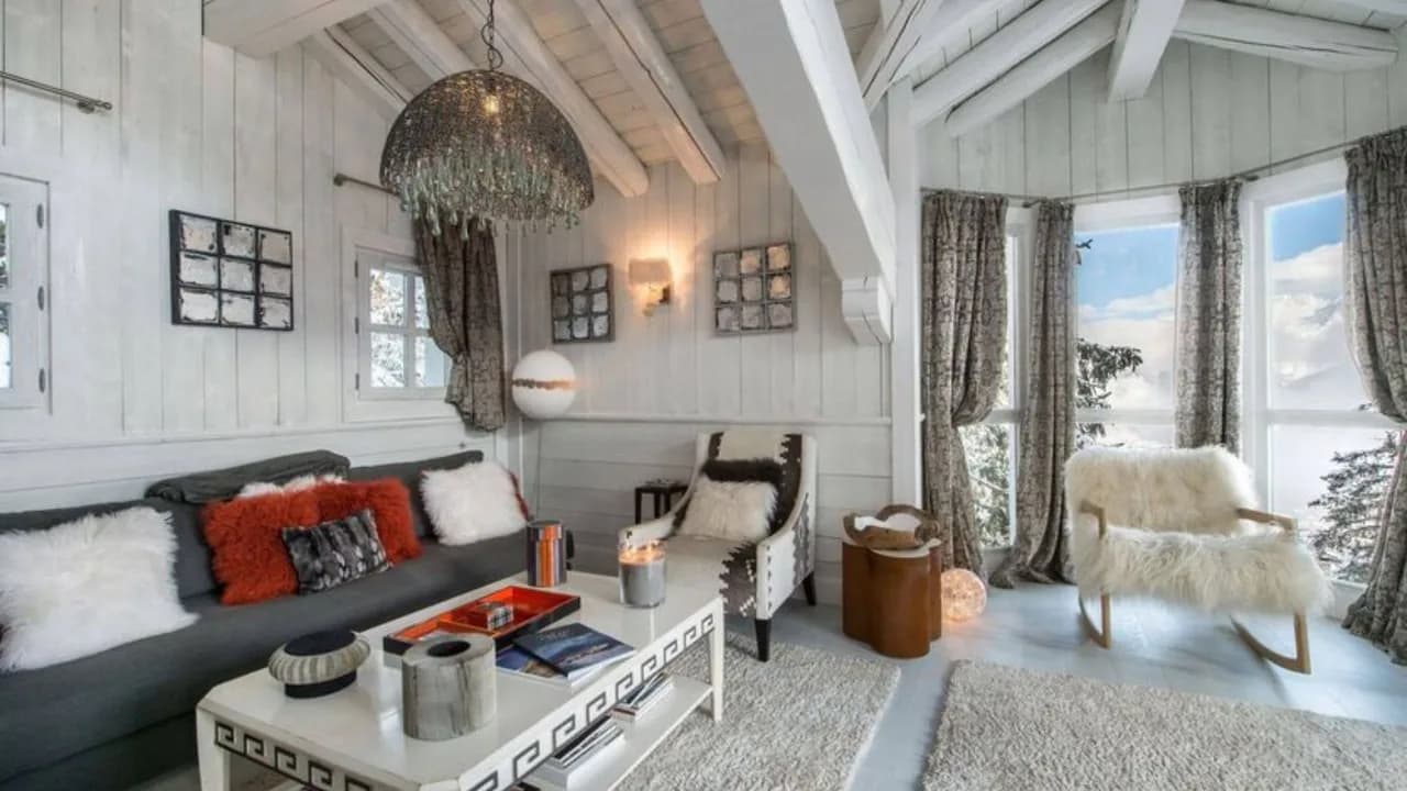 Elegant White Dream Chalet Near Slopes photo 5