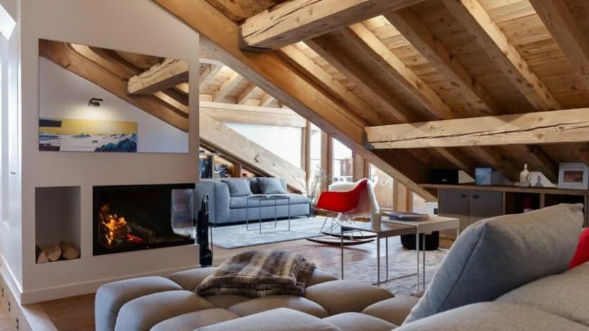 Courchevel Getaway With Balconies and Sauna
