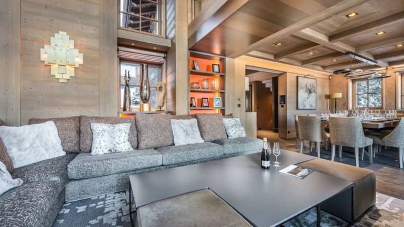Modern Alpine Chalet With Home Cinema