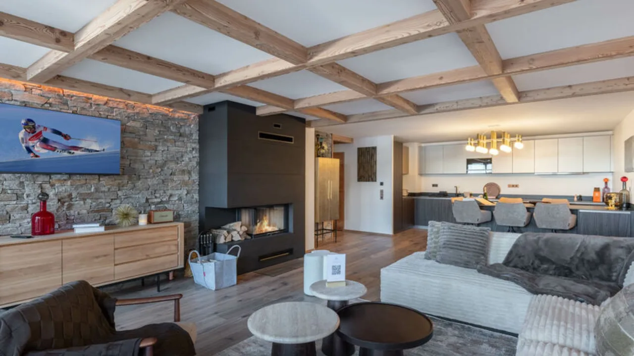 Modern Courchevel Living Prime Ski Location photo 5