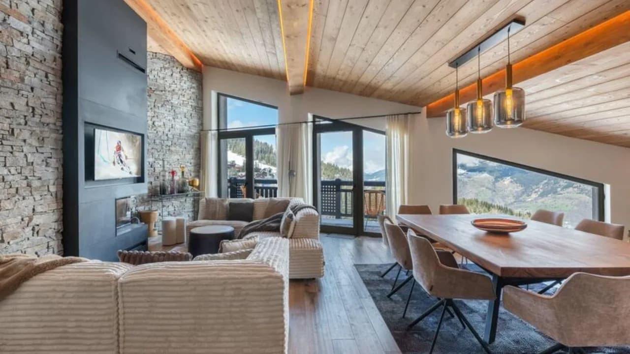 Courchevel Wellness Residence With Ski Access