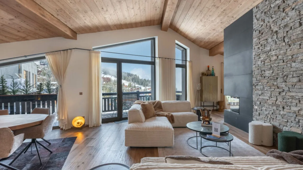 Exclusive Courchevel Apartment With Spa Amenities