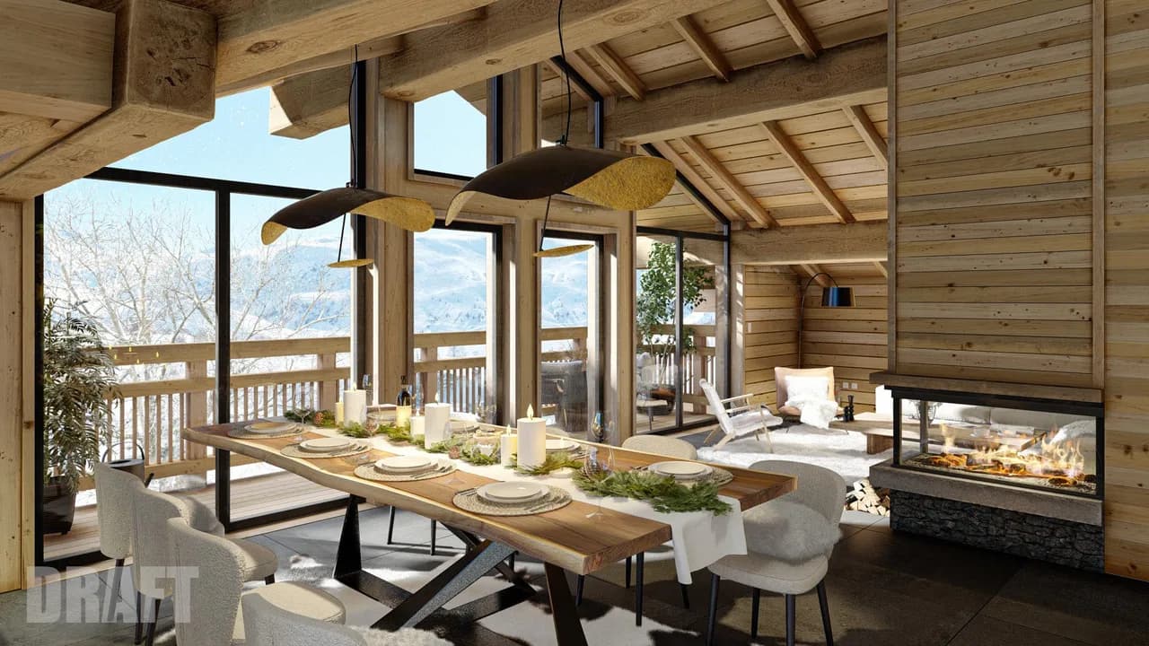 Luxury Alpine Flat In Alpe D'huez photo 2