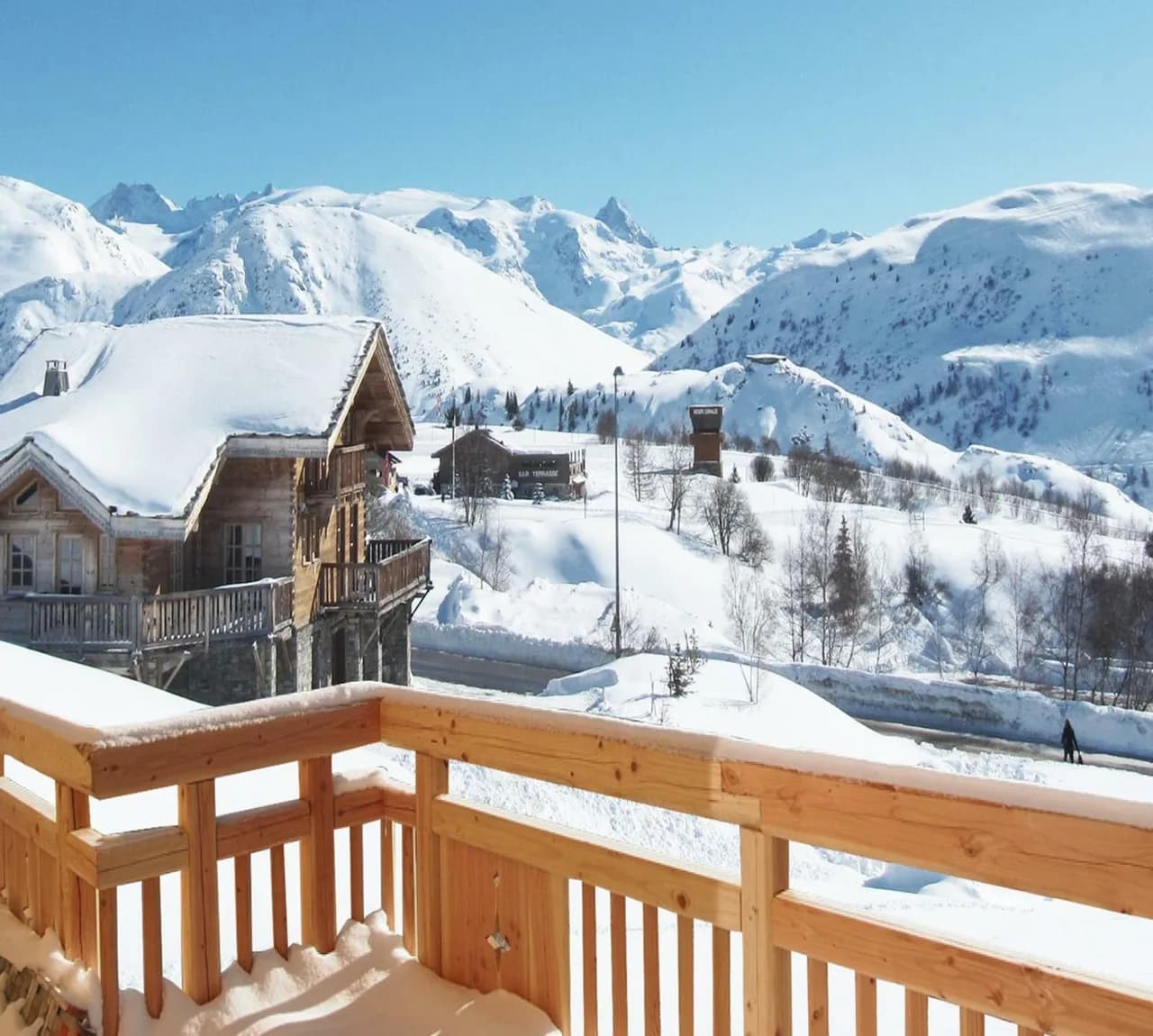 Luxury Alpine Flat In Alpe D'huez photo 3