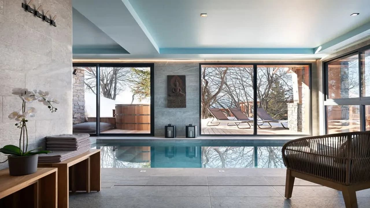 Luxury Alpine Chalet With Indoor Pool & Views photo 5