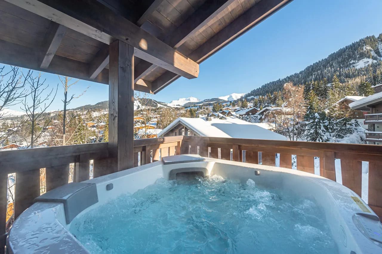 Chic Rochebrune Duplex In Serene Megève Location photo 3