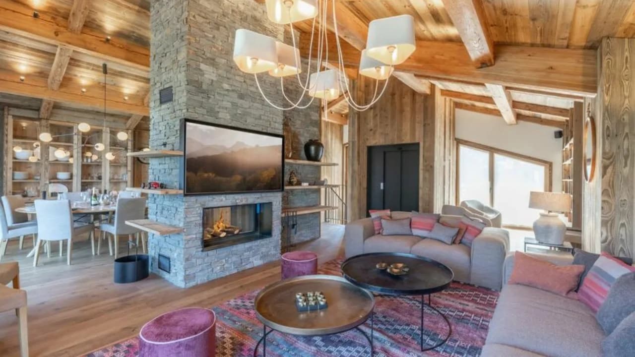 Refined Courchevel Chalet Near Village Center