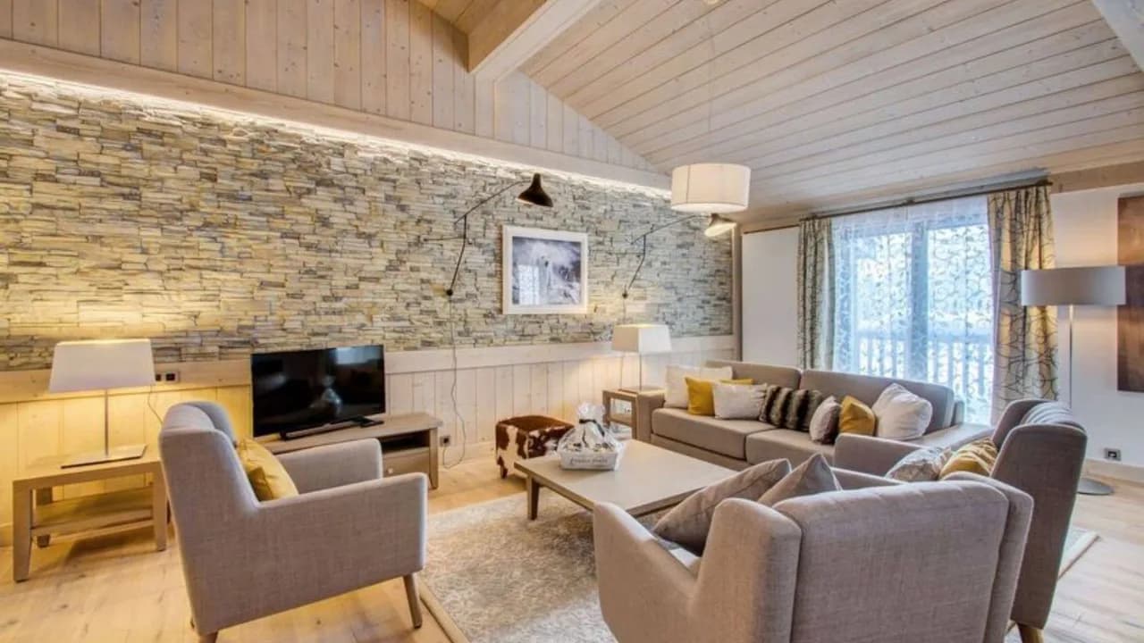 Bright Courchevel Getaway With Sauna Access photo 3