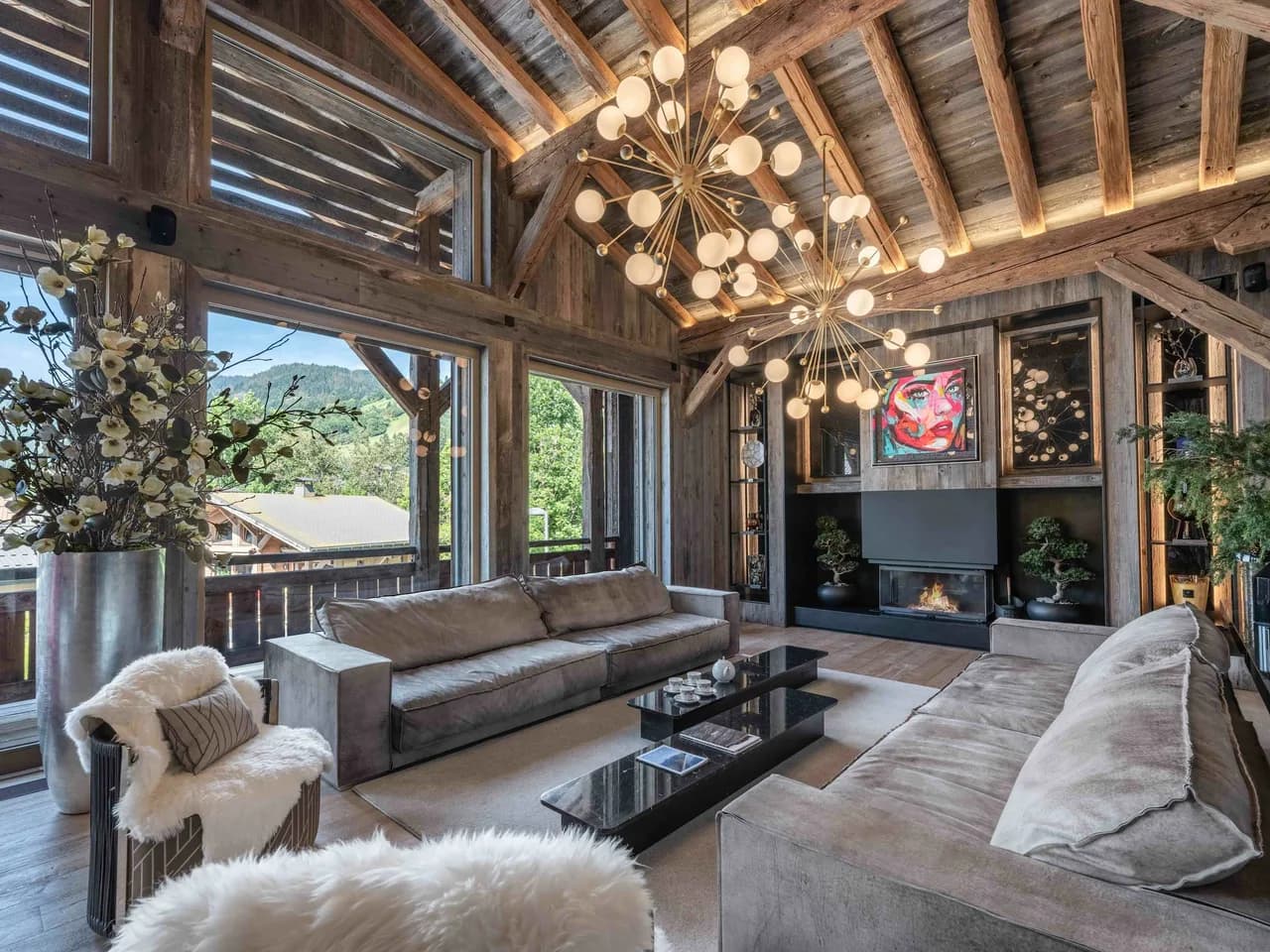 Luxury Chalet In Megève With Pool And Spa photo 2